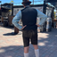 Spieth & Wensky Men's Lederhosen "Ebbs" dark brown w/green Belt(46-54)