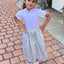 Barwolf Girls Dirndl 3 pcs. "Lotti" purple