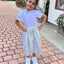 Barwolf Girls Dirndl 3 pcs. "Lotti" purple
