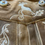 Men's Lederhosen "WurstLife" H-Straps Brown (in USA stock)