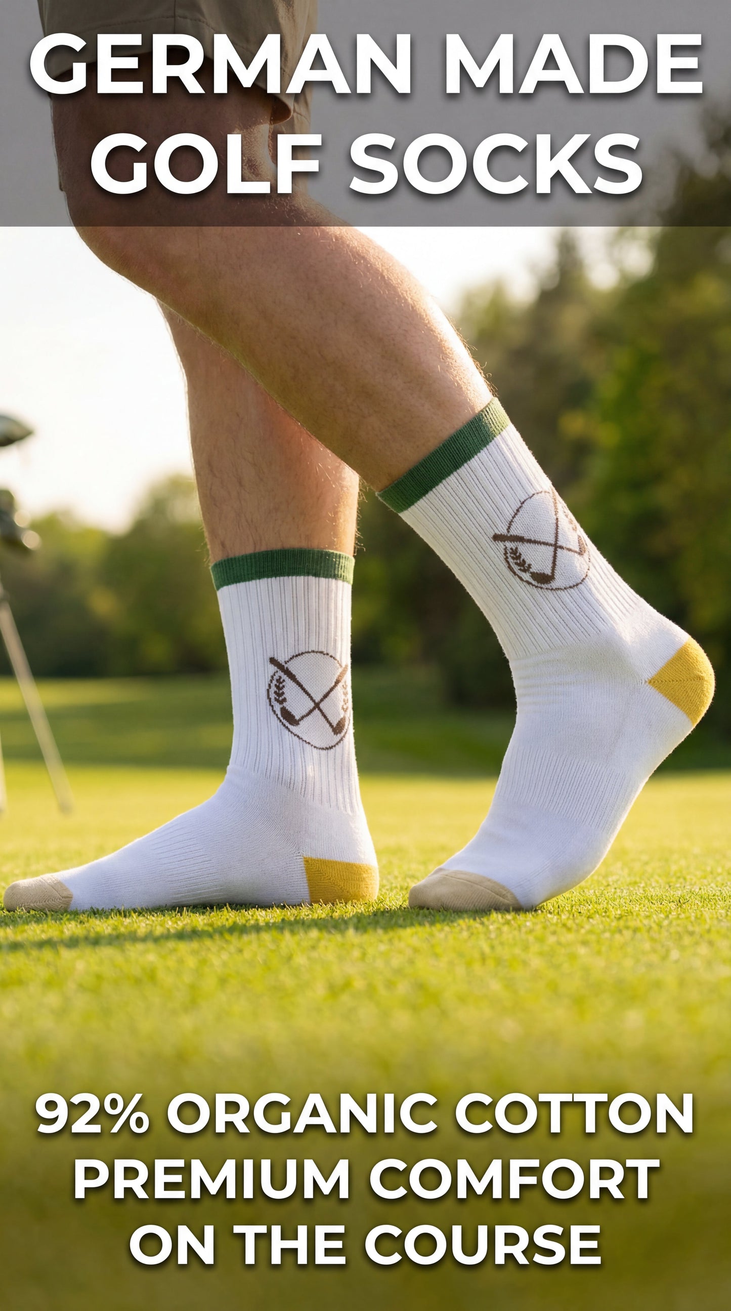 Organic Performance Golf Socks