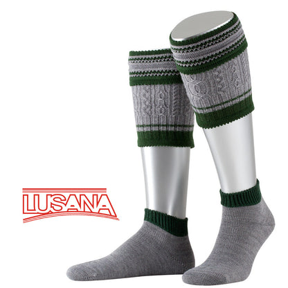 Traditional Costume - Loferl Hand-Knitted grey/fir (ships same day) Size  42/43 (11)
