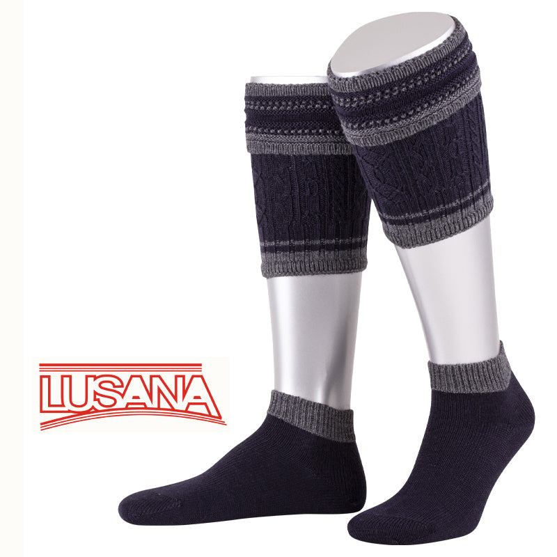 Traditional Costume - Loferl Hand-Knitted Blue/Grey (Size 12) closeout