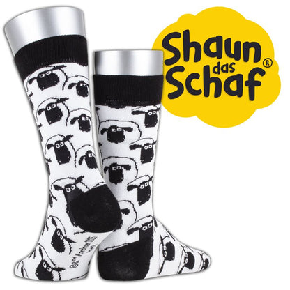 Shaun the Sheep Kids Socks – Black & White