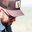 Trucker Cap with Motto Patch and Capricorn
