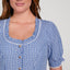 Spieth & Wensky Trachten Bodice “Neumühl” blue