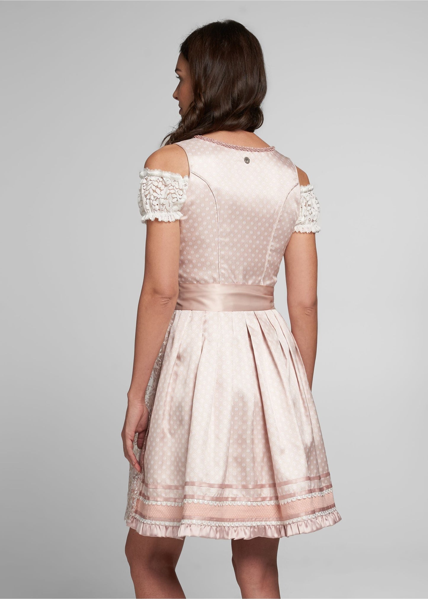 Spieth & Wensky Midi Dirndl "Amazona" 60cm, pink sizes (44)