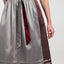Spieth & Wensky Long Dirndl 2pcs. 70cm "Beatrice" grey/purple (50)