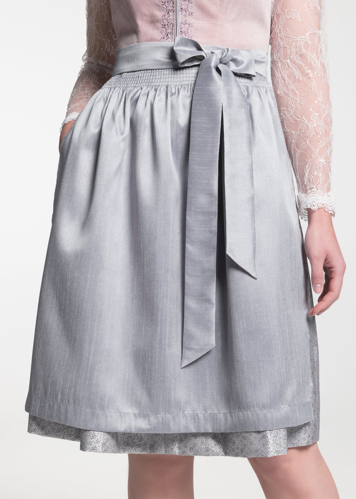 Spieth & Wensky Midi Dirndl 2pcs. 60cm "Demo" mallow (size 42) closeout