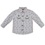 Boys Grey Long Sleeve Shirt