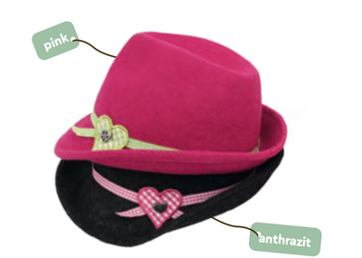 Isar Girls Hat Rosa