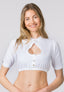 Teardrop Blouse B1045 White (closeout) 34,44