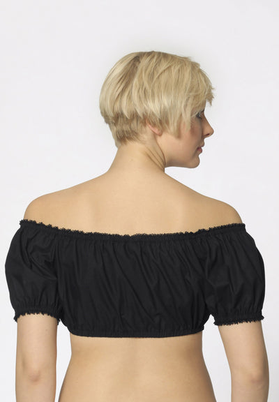 Traditional Blouse B2025 Carmenstil Black (40,42) closeout