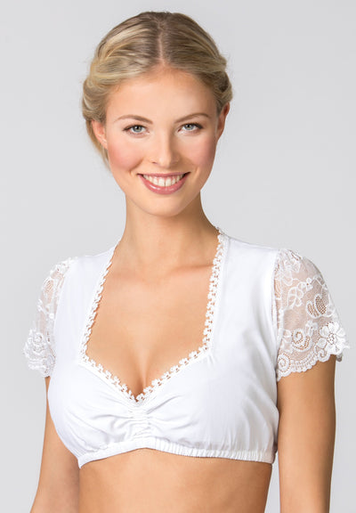 Exclusive Blouse B3033 White