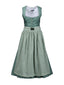 Dirndl mit Leinenoberteil und Baumwollrock