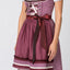 Stockerpoint Mini Dirndl 2pcs. 55cm "Angelica" Bordeaux (34) closeout