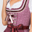 Stockerpoint Mini Dirndl 2pcs. 55cm "Angelica" Bordeaux (34) closeout