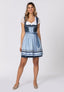 Stockerpoint Midi Dirndl 60cm 2pcs "Harper" blue (40) closeout