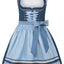 Stockerpoint Midi Dirndl 60cm 2pcs "Harper" blue (40) closeout
