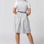 Stockerpoint Midi Dirndl 2pcs. 60cm "Sonja" light grey (42) closeout