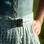 Dirndl mit Leinenoberteil und Baumwollrock