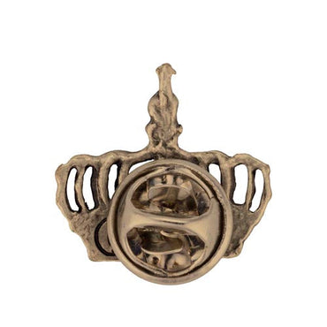 Crown antique brass