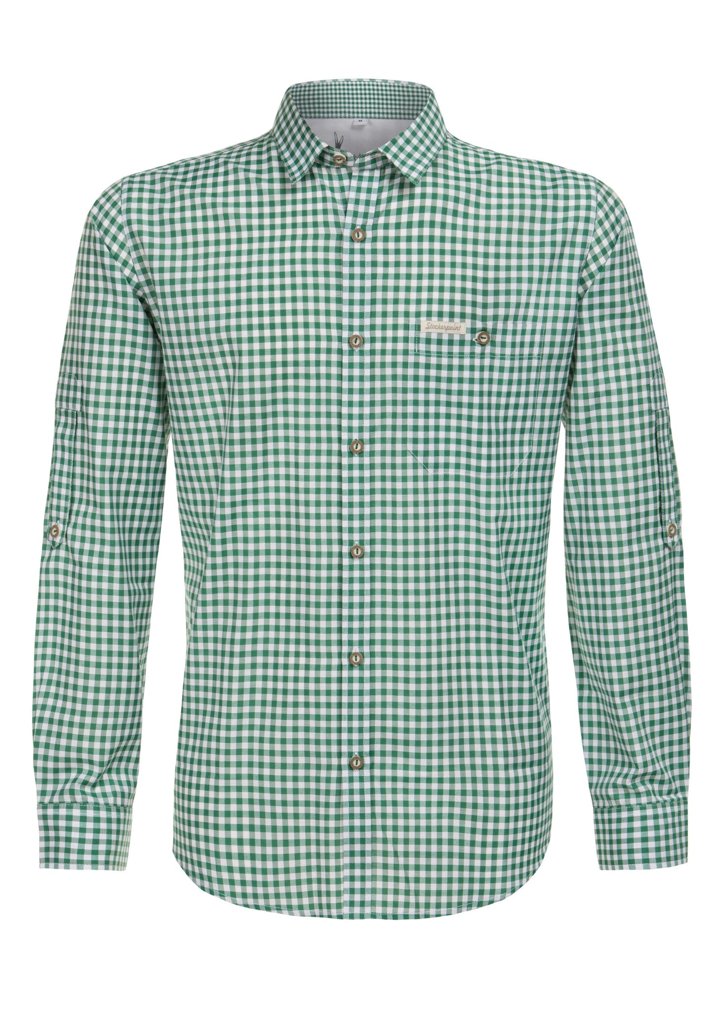 Stockerpoint Traditional Campos3 "Green" Long Sleeve Shirt (closeout)
