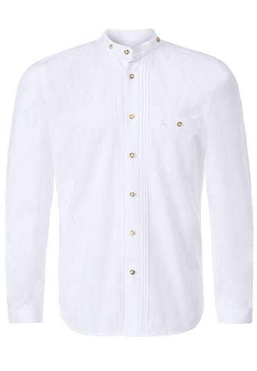 Stockerpoint Traditional "Leon" Weiss Long Sleeve Shirt (closeout) 5XL ONLY