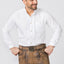 Stockerpoint Traditional "Leon" Weiss Long Sleeve Shirt (5XL ONLY)