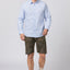 Stockerpoint Mens "Ralph" Light Blue Long Sleeve Shirt (3xl)