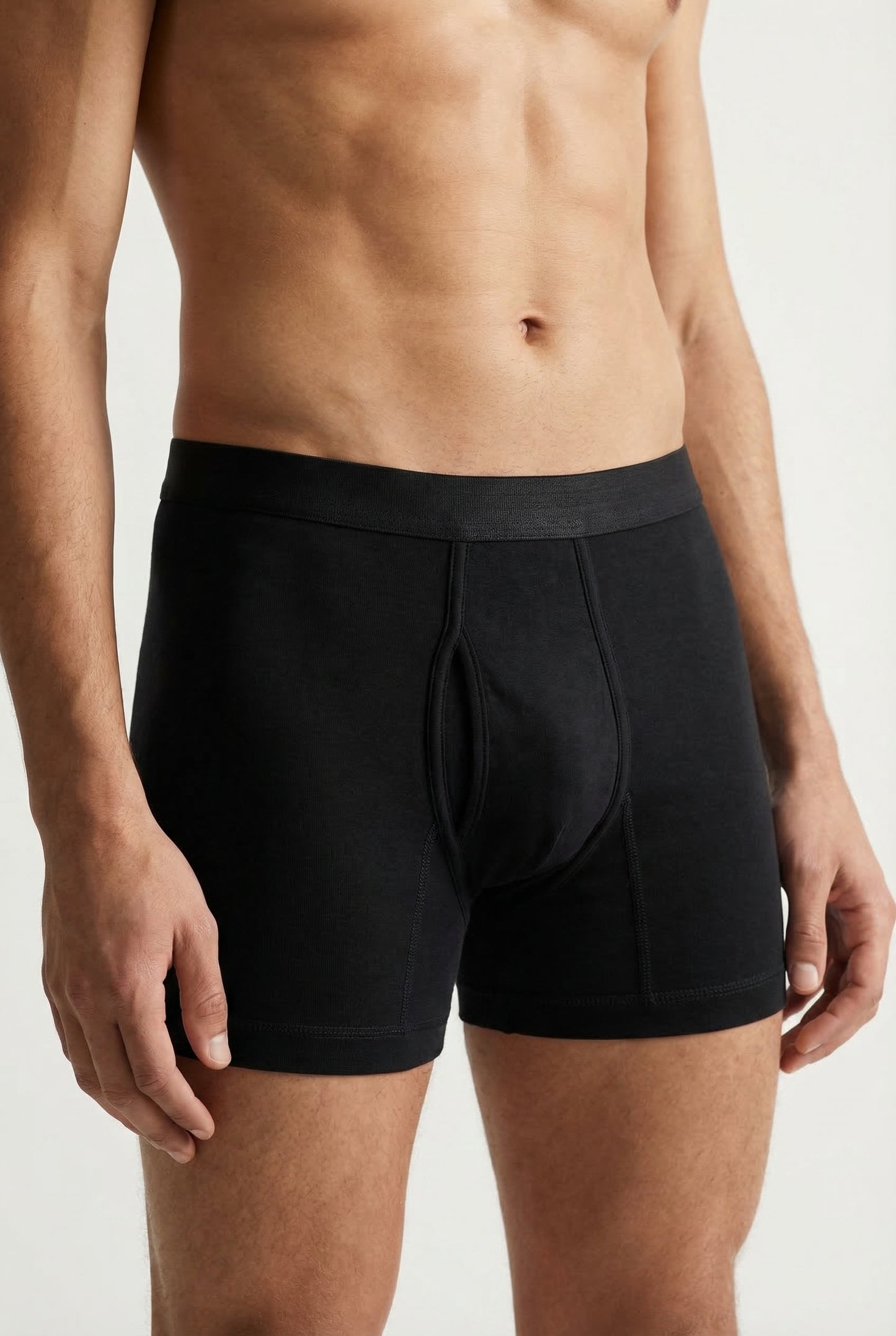 Trigema Premium Organic Cotton Fine Rib Boxer Briefs