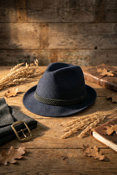 Faustmann Alpine Loden Hat 100% Wool anthracite