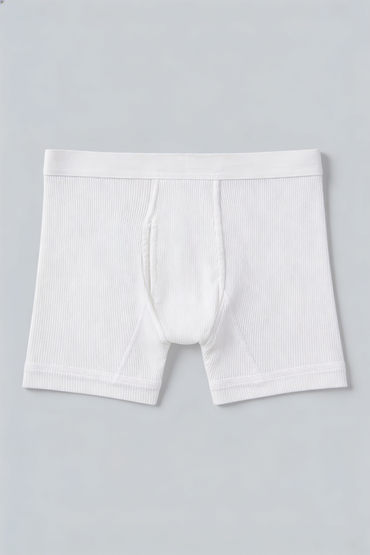 Trigema Organic Cotton Dual-Rib Boxer Brief Made in Germany