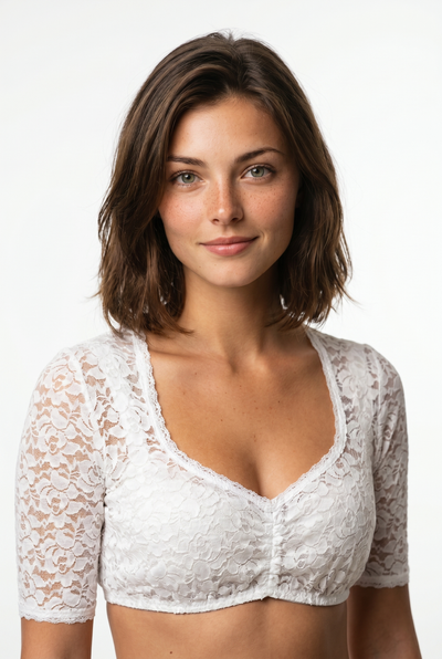 Kruger Dirndl Blouse "Talia" ecru