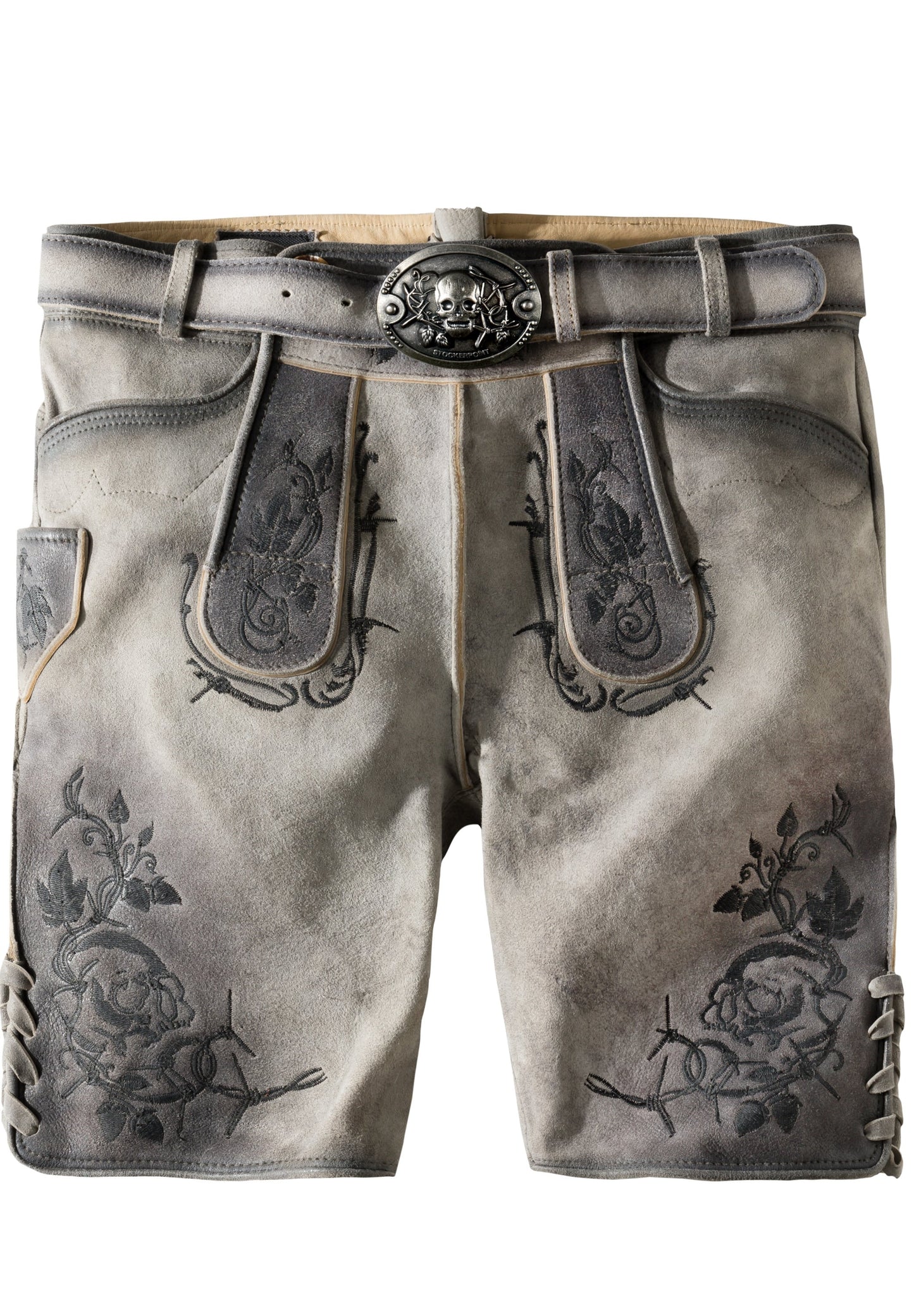 Men's Lederhosen Kramer Vintage Smoked Washed (closeout) size 58