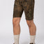Men's Lederhosen "Leonardo" with Belt Dark Brown w/green (52) closeout