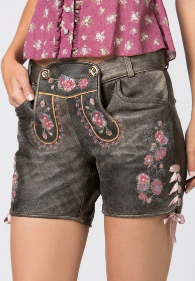Woman's Lederhosen Short Nadjana Schiefer - size 34