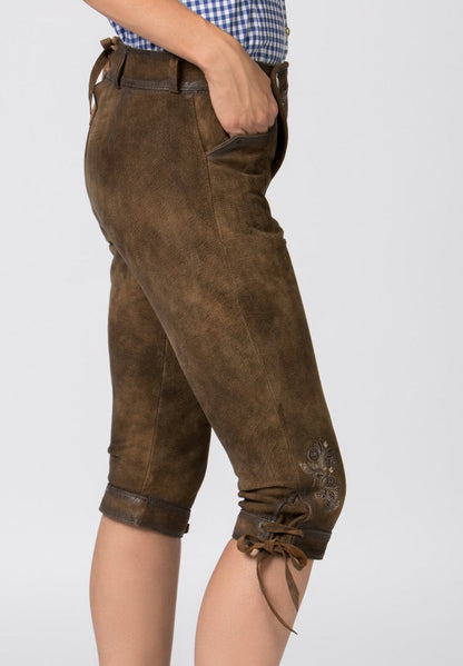 Stockerpoint Woman's Lederhosen Long Suzan - 40