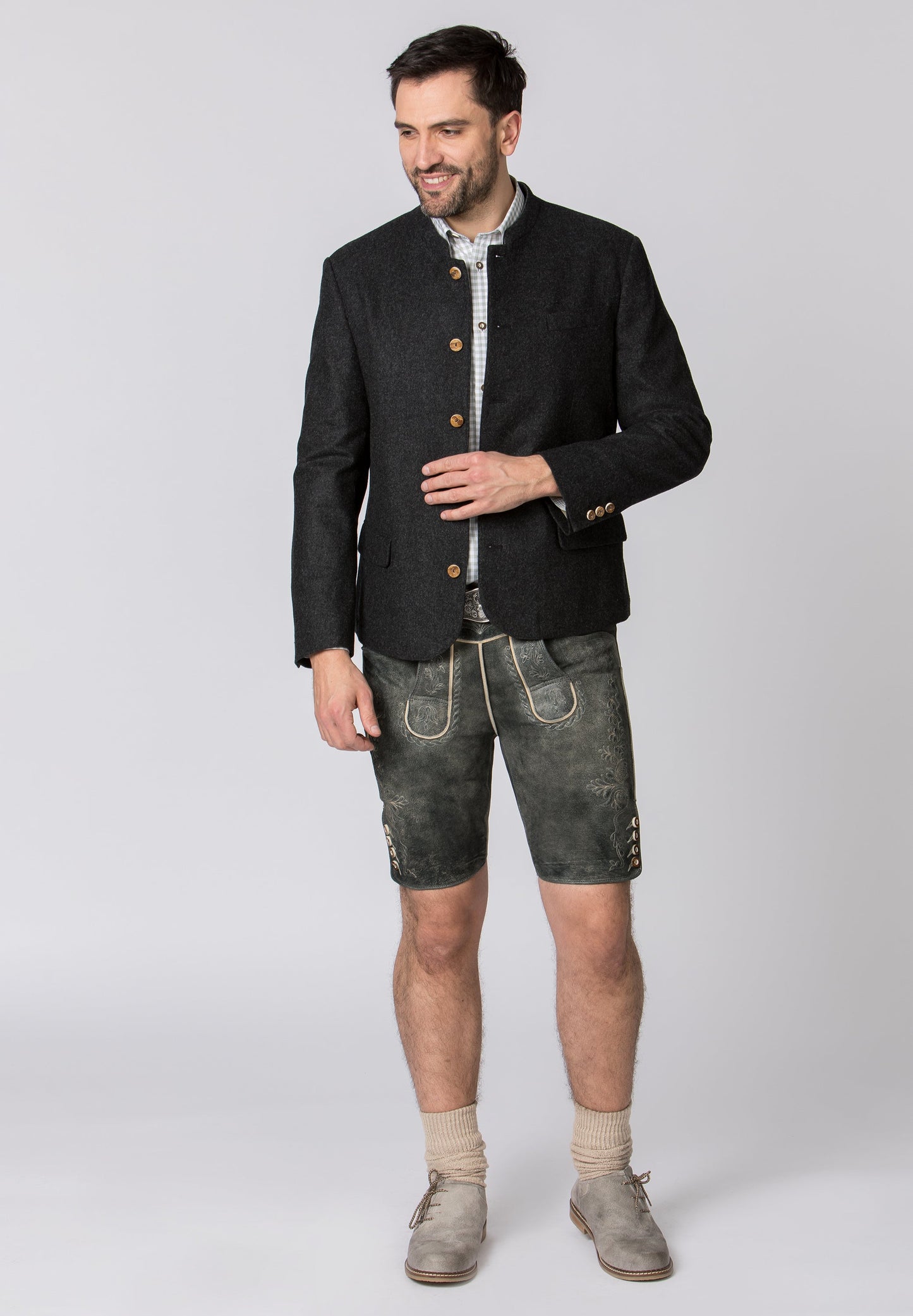Stockerpoint Traditional Jacket "Xaver" anthracite
