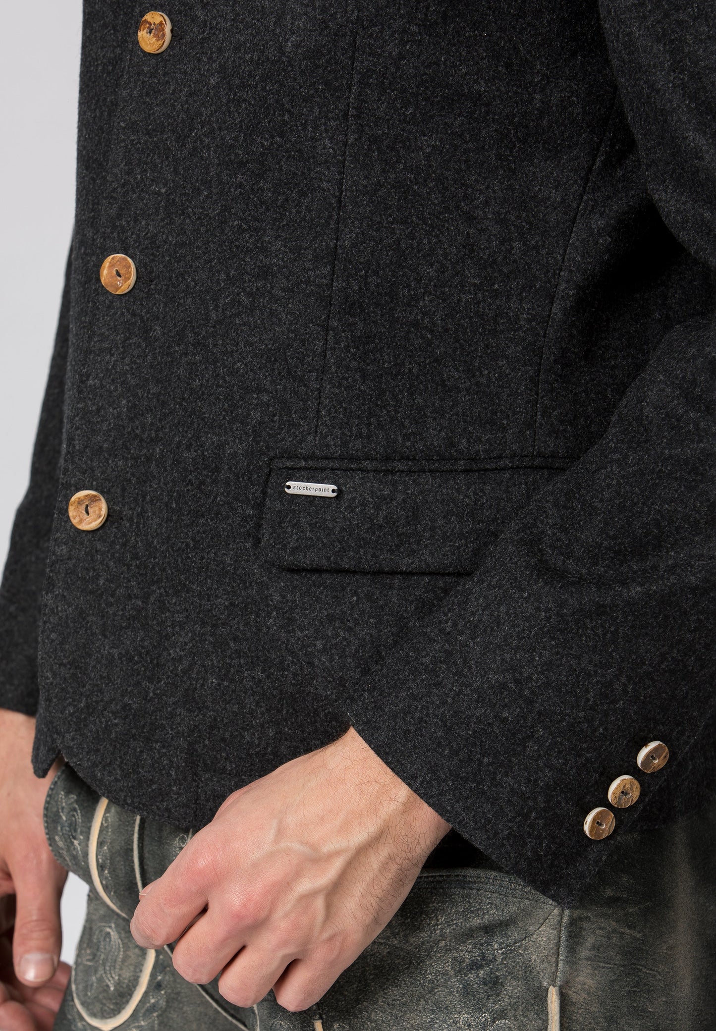 Stockerpoint Traditional Jacket "Xaver" anthracite