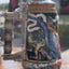 Oktoberfest Alpine Stein 0.5 L, rustic, hand-painted