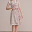 Kruger Midi Dirndl 2pcs. 60cm "Marielena" pink