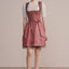 Kruger Midi Dirndl 2pcs. 60cm "Marielle" red