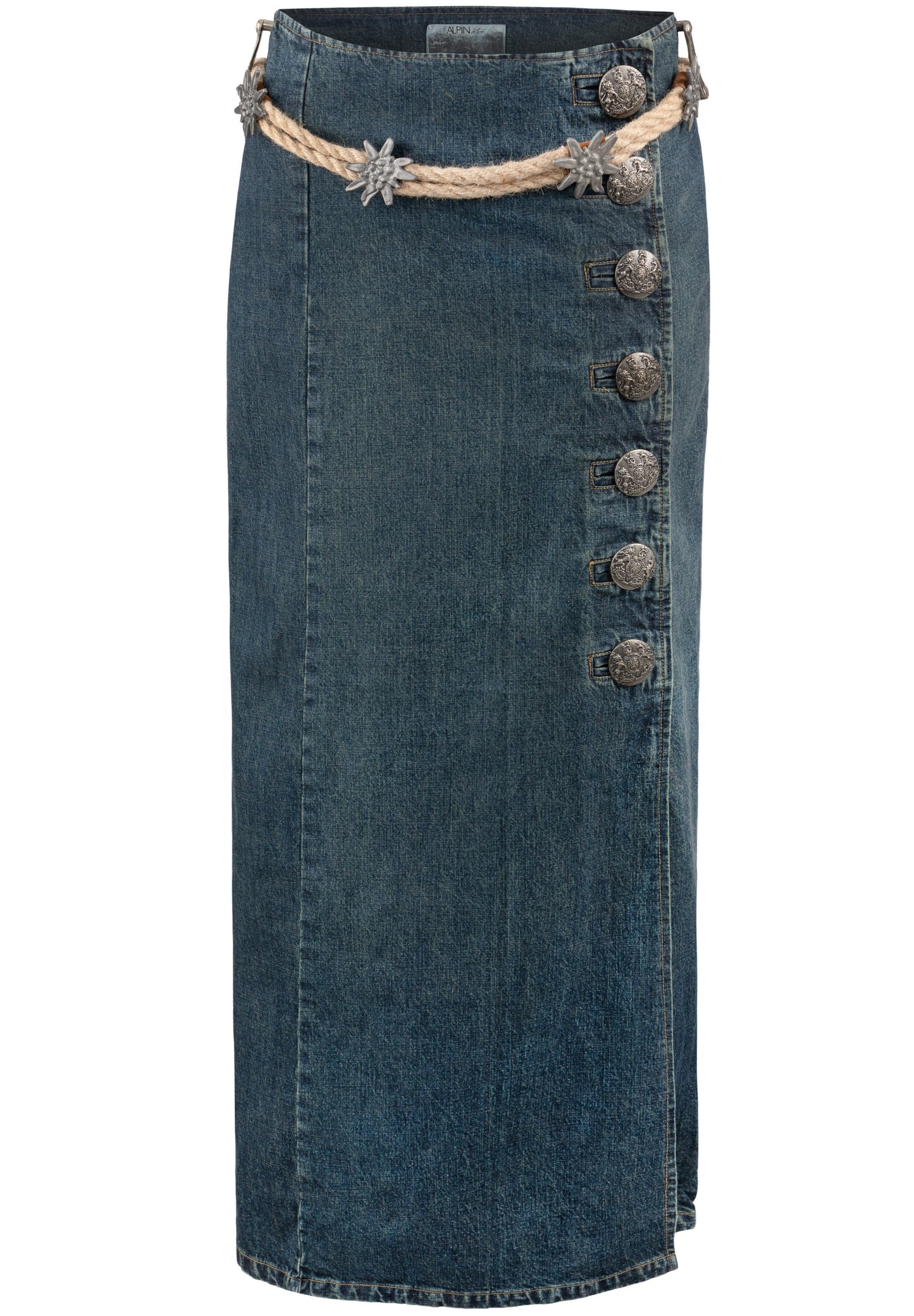 Stockerpoint Country Style Skirt Gracia Indigo